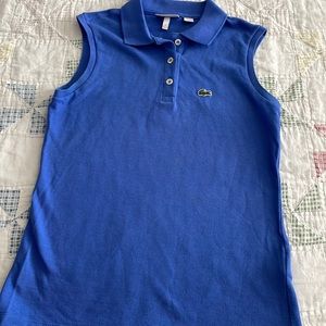 Lacoste sleeveless polo